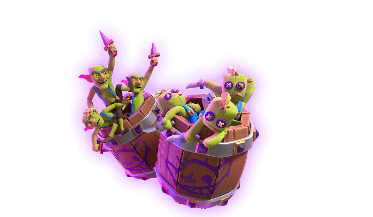 How to Defend Against a Goblin Barrel Without Spells in Clash Royale?